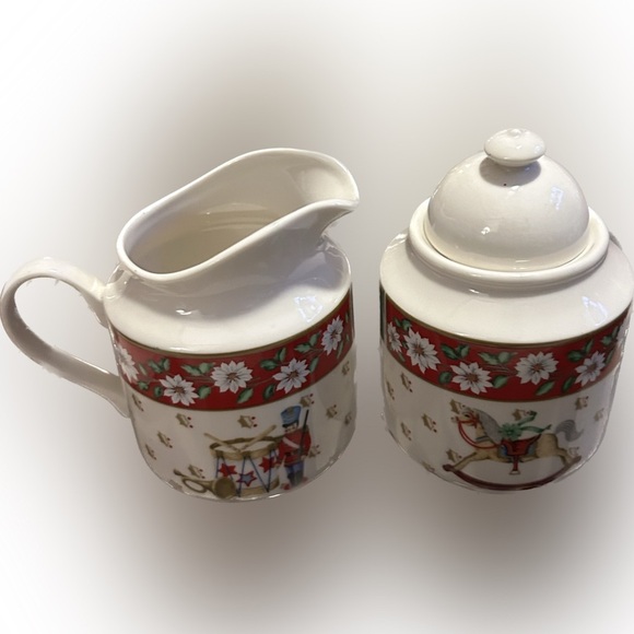 VTG Kobe Classic Traditions Charlton Hall Sugar Bowl & Creamer - Picture 1 of 5